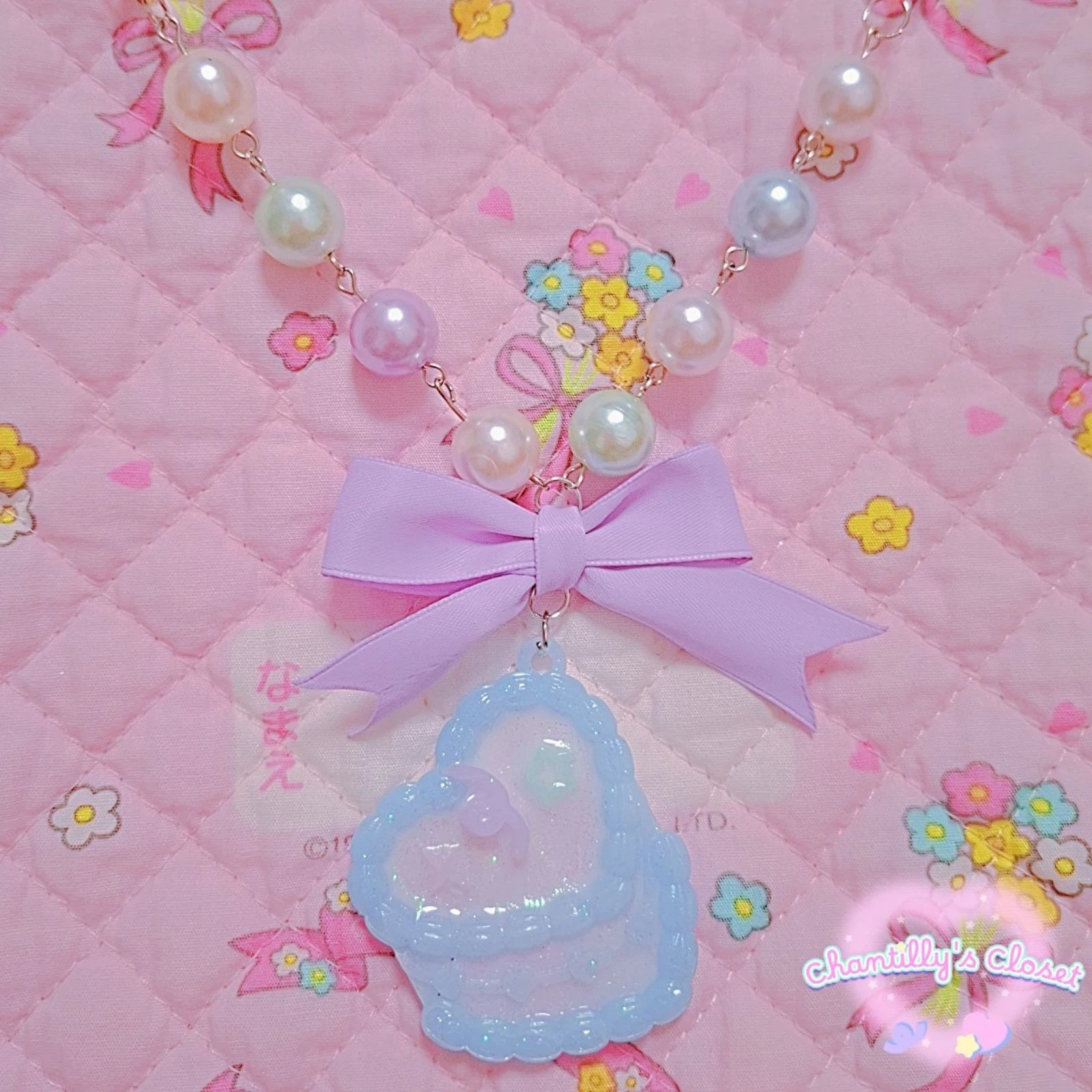 Vintage Cake Pearl Necklace